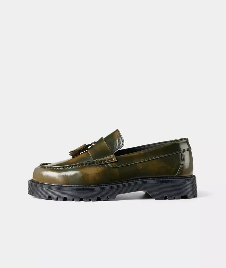 Garment Project Pete Loafer Dark Green Schuhe Herren dunkelgrün